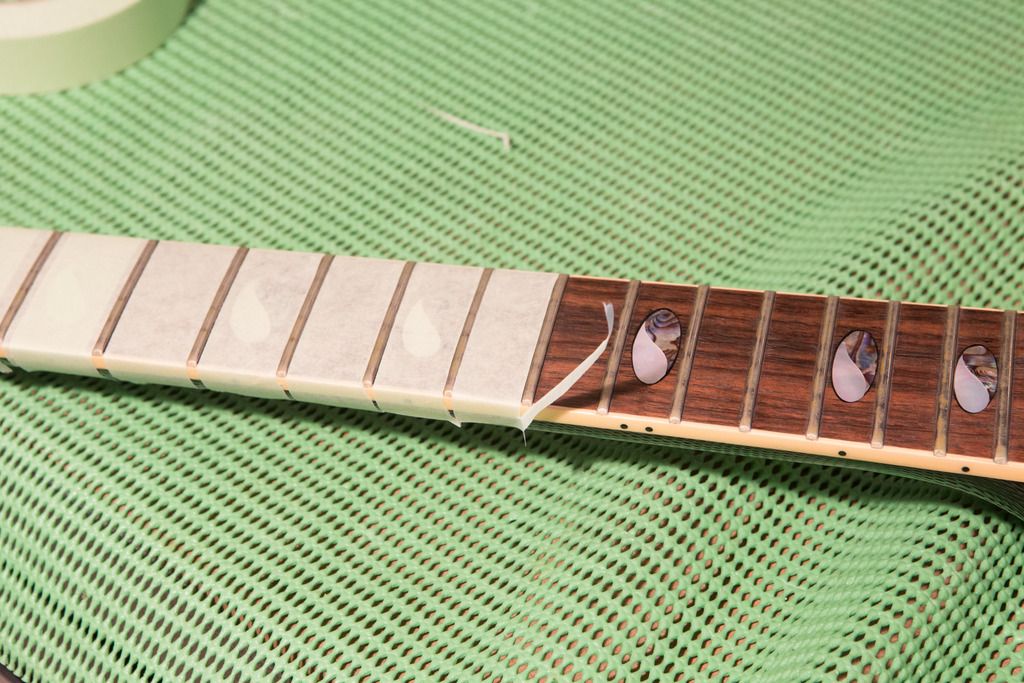 Step by step guide to fret polishing, pic heavy